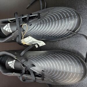 Adidas Black Soccer Cleats